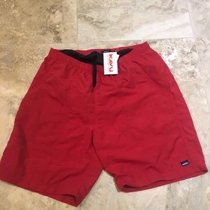 Kavu red Rivershorts hybrid